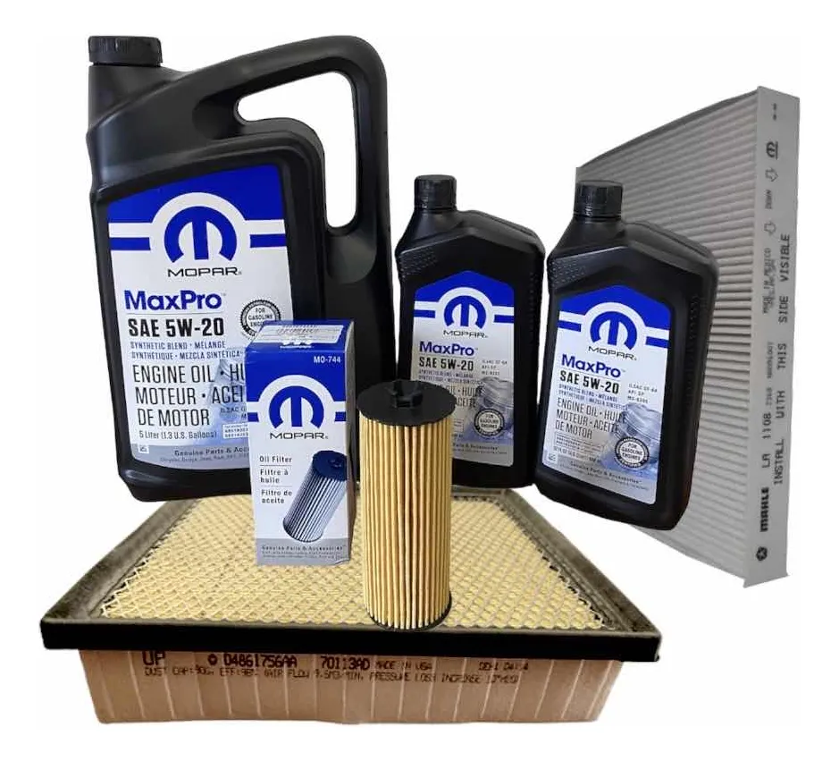 Kit de Mantención 100% Original - Dodge Durango Jeep Grand Cherokee 3.6 | 2011 al 2013