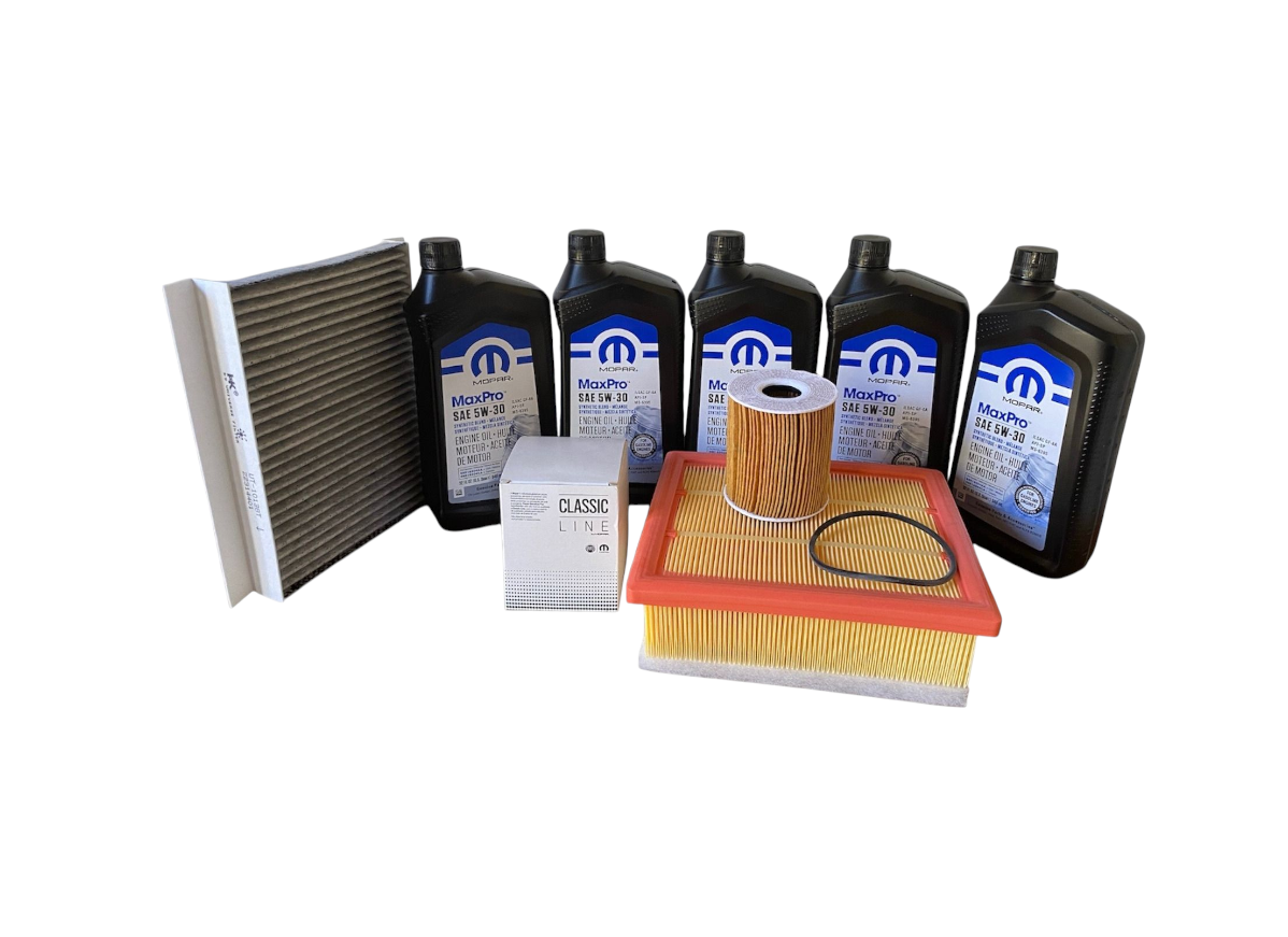 Kit Aceite Motor + Filtros - Jeep Renegade/Fiat 500/Ram 1000 motor 1.8 2016 al 2023