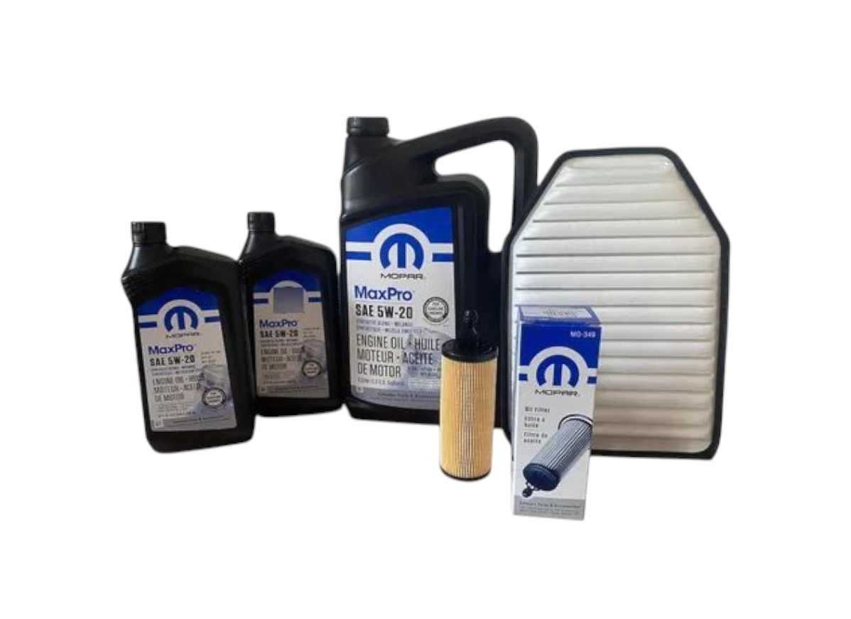 Kit de Aceite Motor + Filtro - Jeep Wrangler motor 3.6 2014 - 2018