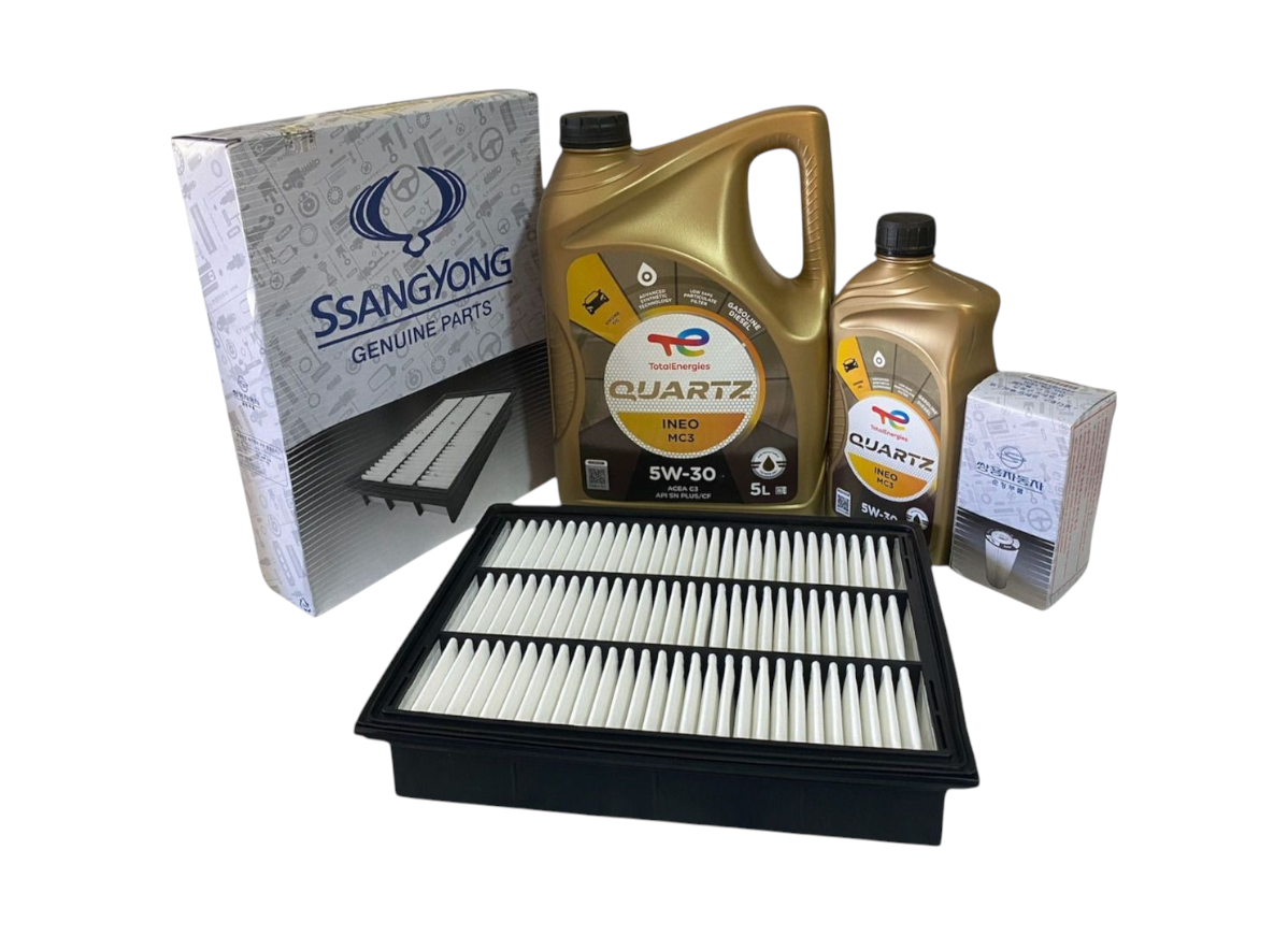 Kit Aceite + Filtros Originales Ssangyong Actyon Sport 2.0 2.2 2012 al 2021