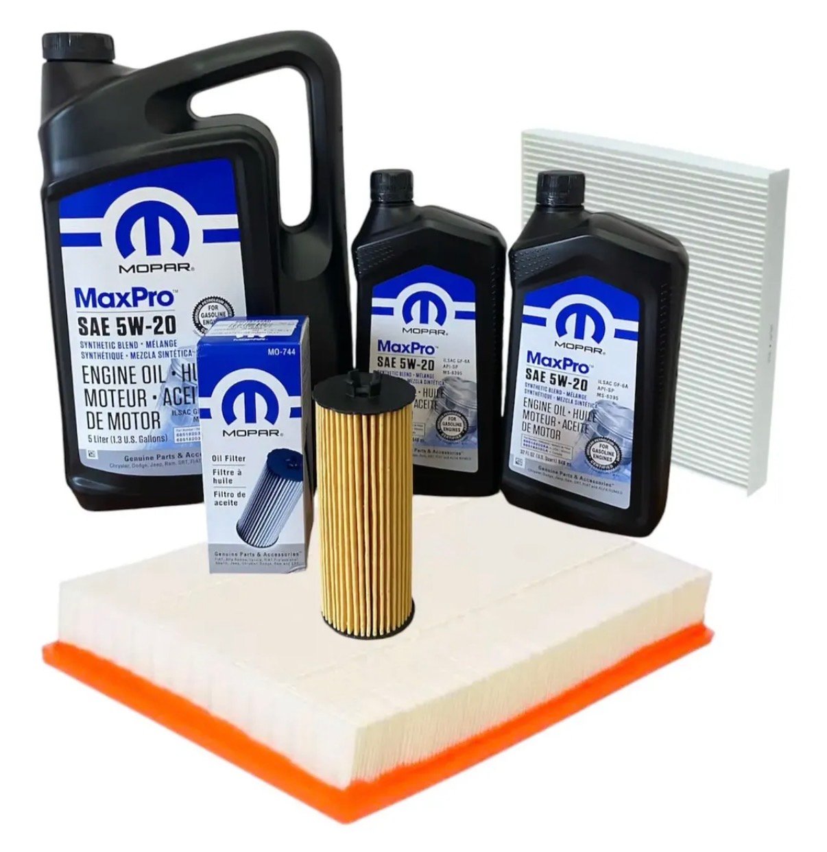 Kit mantención dodge RAM 1509 motor 3.6 2011 al 2013