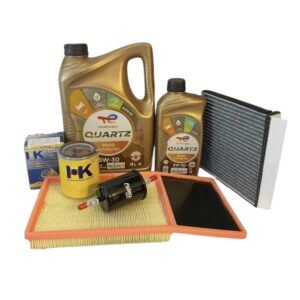 Kit Mantención MG3 1.5 2012-2018 | Aceite Total Quartz 5W30 + 4 Filtros