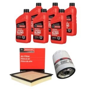 Kit de Mantención Motorcraft 5W-20 para Ford F-150 3.3, 3.5, 3.7 y 5.0 (2011-2020) y Ford Expedition 3.5 (2015-2020)