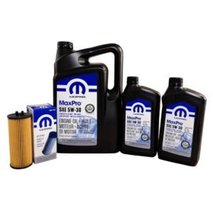 Aceite motor 5W-30 + Filtro de Aceite - Jeep Grand Cherokee y Dodge durango 3.6 2011 al 2013