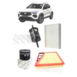 Kit de filtros aceite aire polen combustible fiat pulse 1.3 2022 al 2026