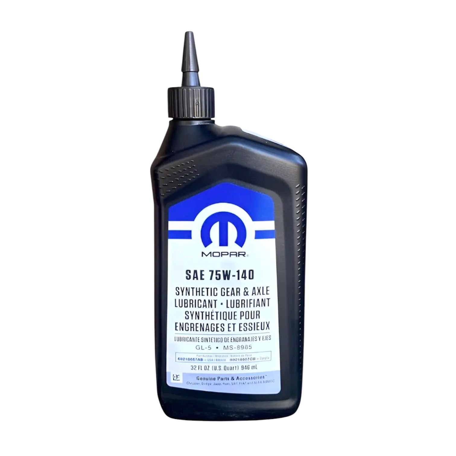 Aceite diferencial 75w140 Mopar