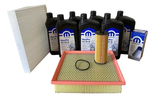 Kit Aceite + Filtros Jeep Grand Cherokee / Dodge Durango 3.6 2011 al 2013