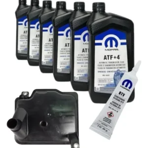 Kit de Aceite + Caja Automática 62TE Jeep Dodge + Filtro + Silicona