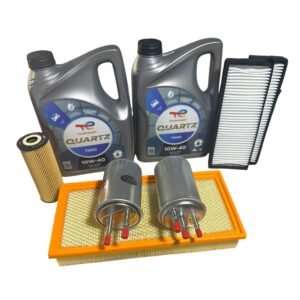 Kit de mantención SsangYong Rexton 2.7 con filtros de combustible - 10w40 (2004-2013)